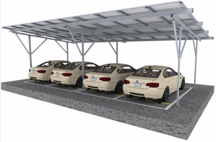 Carport Solar Mounting Structure